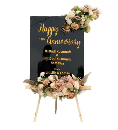 Papan Bunga Akrilik Mimika Timur